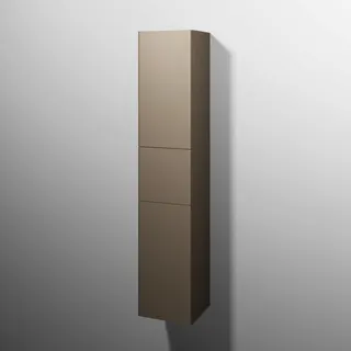 sanibel 5001 Hochschrank KF43067R Push 2T/1AZ rechts 350x1743x340mm Sandgrau-Matt