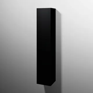 sanibel 5001 Hochschrank KF43008R Push 2T/1AZ rechts 350x1743x340mm Schwarz-Matt