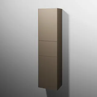 sanibel 5001 Hochschrank KF43567L Push 2T/1AZ links 450x1743x340mm Sandgrau-Matt – Bild 1