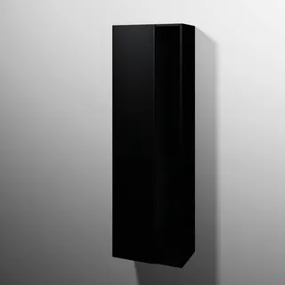 sanibel 5001 Stauraumschr. KF42008 Push drehbar 1T 550x1743x340mm Schwarz-Matt – Bild 1