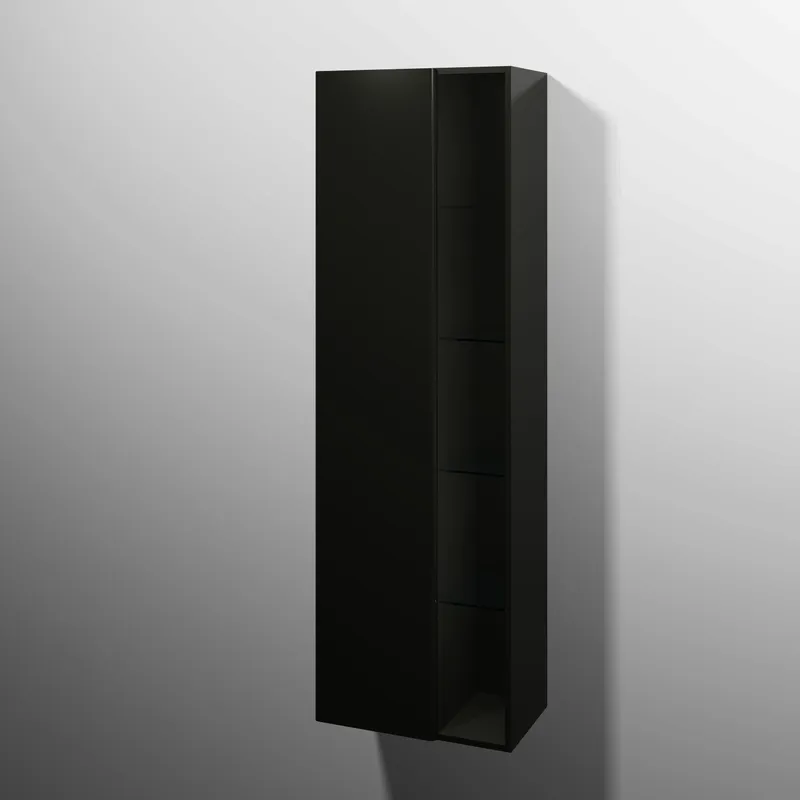 sanibel 5001 Stauraumschr. KF42079 Push drehbar 1T 550x1743x340mm Anthrazit-Gl.