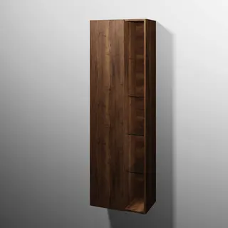sanibel 5001 Stauraumschr. KF42050 Push drehbar 1 Tür 550x1743x340mm Eiche-Tabak – Bild 1