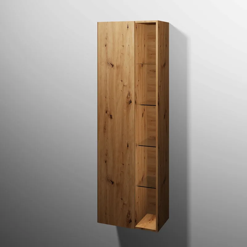 sanibel 5001 Stauraumschr. KF42085 Push drehbar 1T 550x1743x340mm Eiche-Natural