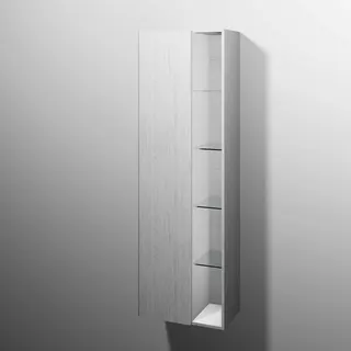 sanibel 5001 Stauraumschr. KF42055 Push drehbar 1 Tür 550x1743x340mm Linde-Hell