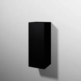 sanibel 5001 Mittelschr. KF42608L Push 1T/1AZ links 350x872x340mm Schwarz-Matt