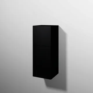 sanibel 5001 Mittelschr. KF42608R Push 1T/1AZ rechts 350x872x340mm Schwarz-Matt – Bild 1
