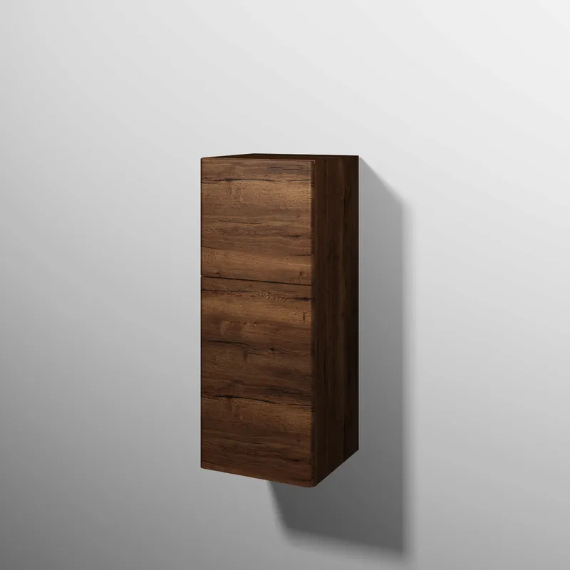 sanibel 5001 Mittelschr. KF42650R Push 1T/1AZ rechts 350x872x340mm Eiche-Tabak