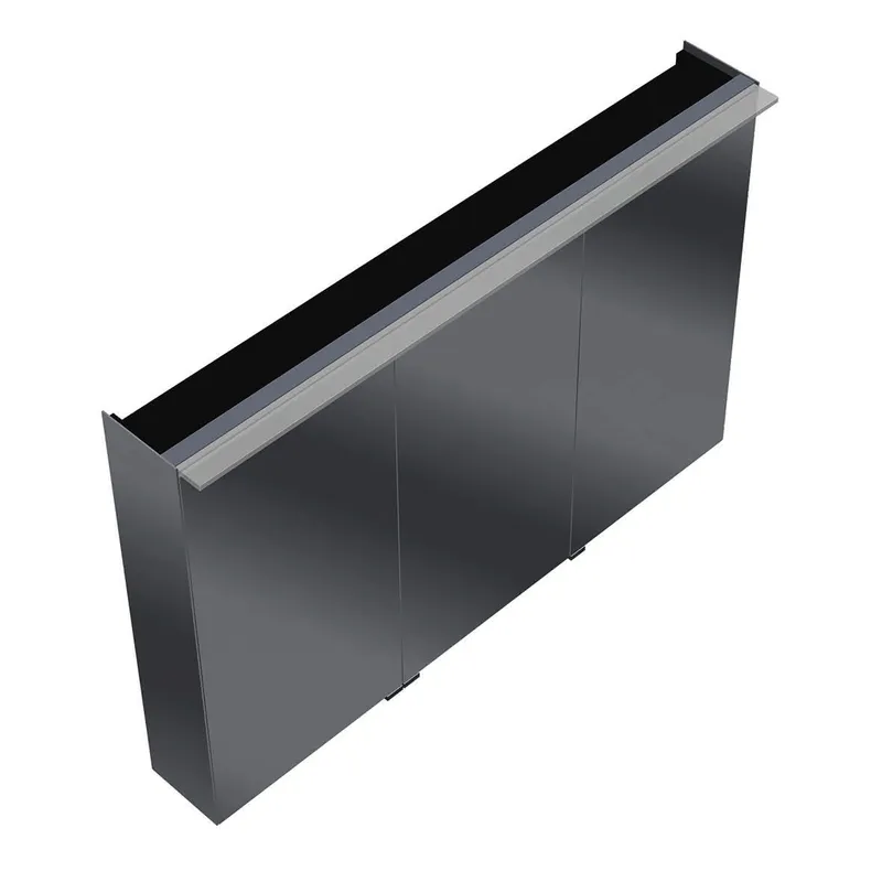 sanibel-Spiegelschrank FLEXPLUS SPUI120L LED-Waschtisch 1206x800x200mm verspiegelt