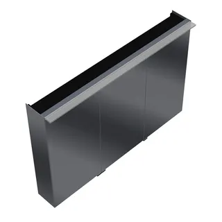 sanibel-Spiegelschrank FLEXPLUS SPUI120L LED-Waschtisch 1206x800x200mm verspiegelt