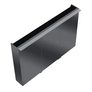 sanibel-Spiegelschrank FLEXPLUS SPUI120R LED-Waschtisch 1206x800x200mm verspiegelt