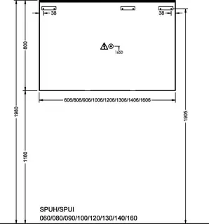 sanibel-Spiegelschrank FLEXPLUS SPUI120R LED-Waschtisch 1206x800x200mm verspiegelt – Bild 3