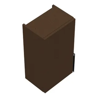sanibel-Hängeschrank 2.0 FLEX HM3547L links 350x640x250mm Basaltgrau – Bild 1