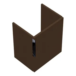 sanibel-Waschtisch-Unterbau 2.0 FLEX WVPV040R 400mm breit Tür rechts Basaltgrau