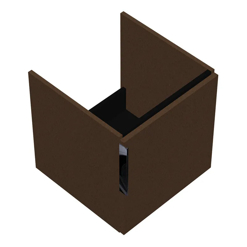sanibel-Waschtisch-Unterbau 2.0 FLEX WULV046R 460mm breit Tür rechts Basaltgrau