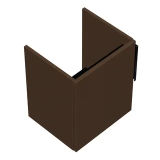 sanibel-Waschtisch-Unterbau 2.0 FLEX WWMH040L 400mm breit Tür links Basaltgrau