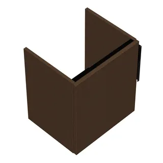 sanibel-Waschtisch-Unterbau 2.0 FLEX WXZY042L 420mm breit Tür links Basaltgrau
