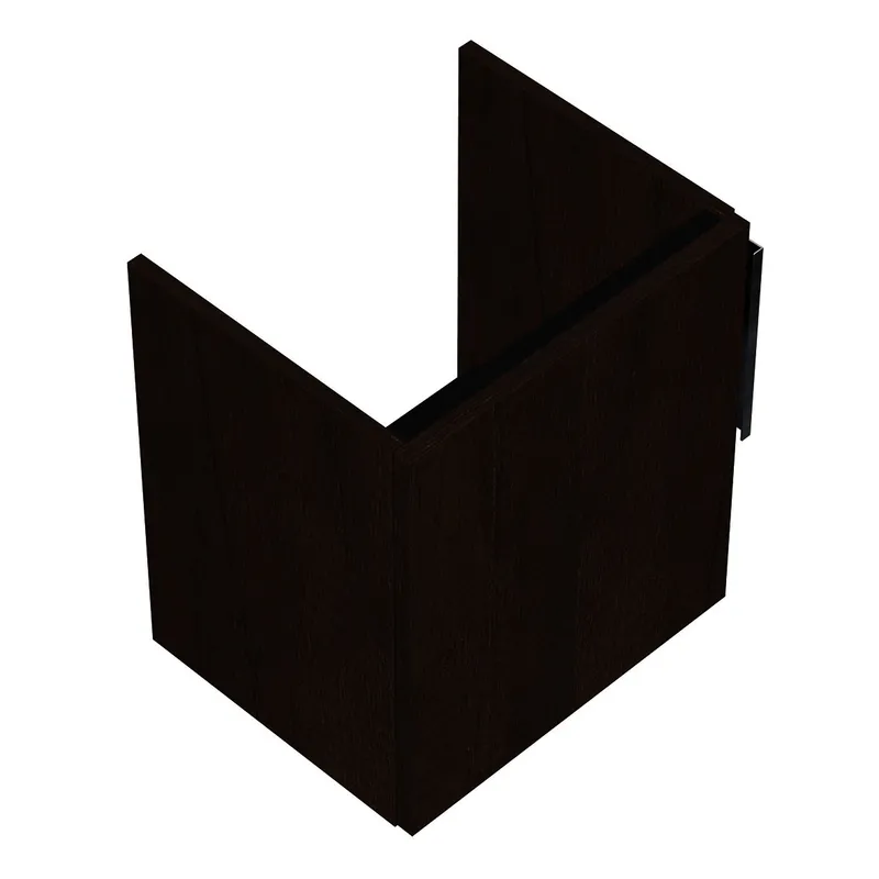 sanibel-Waschtisch-Unterbau 2.0 FLEX WXZY042L 420mm breit Tür links Eiche Rost
