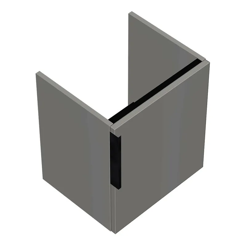 sanibel-Waschtisch-Unterbau 2.0 FLEX WXZY042R 420mm breit Tür rechts Weiß Glänzend