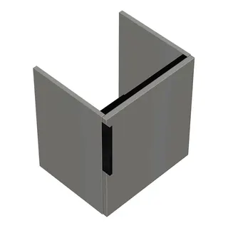 sanibel-Waschtisch-Unterbau 2.0 FLEX WXZY042R 420mm breit Tür rechts Weiß Glänzend