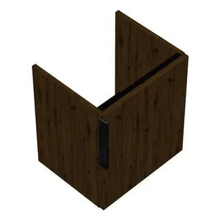 sanibel-Waschtisch-Unterbau 2.0 FLEX WXZY042R 420mm breit Tür rechts Eiche Urban – Bild 1