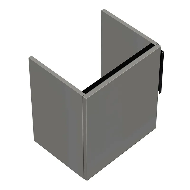 sanibel-Waschtisch-Unterbau 2.0 FLEX WYAB042L 420mm breit Tür links Weiß Glänzend