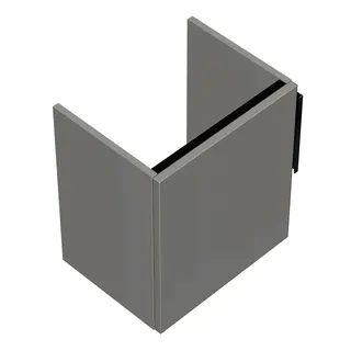 sanibel-Waschtisch-Unterbau 2.0 FLEX WYAB042L 420mm breit Tür links Weiß Glänzend