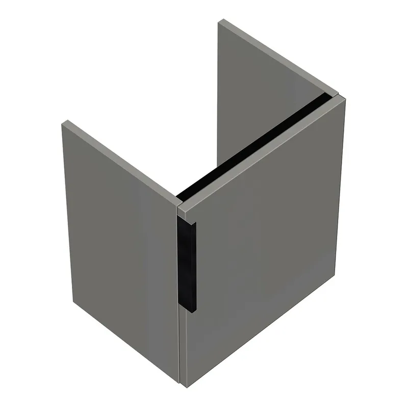 sanibel-Waschtisch-Unterbau 2.0 FLEX WYAB042R 420mm breit Tür rechts Weiß Glänzend