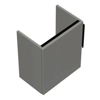 sanibel-Waschtisch-Unterbau 2.0 FLEX WYAE041L 410mm breit Tür links Weiß Glänzend