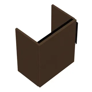 sanibel-Waschtisch-Unterbau 2.0 FLEX WYAE041L 410mm breit Tür links Basaltgrau – Bild 1