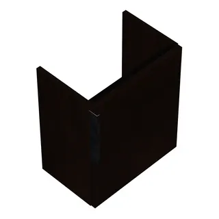 sanibel-Waschtisch-Unterbau 2.0 FLEX WYAE041R 410mm breit Tür rechts Eiche Rost – Bild 1