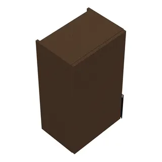 sanibel-Hängeschrank 2.0 FLEX H4540L links 450x800x320mm Basaltgrau – Bild 1
