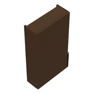 sanibel-Hängeschrank 2.0 FLEX HF4540L links 450x800x170mm Basaltgrau – Bild 1