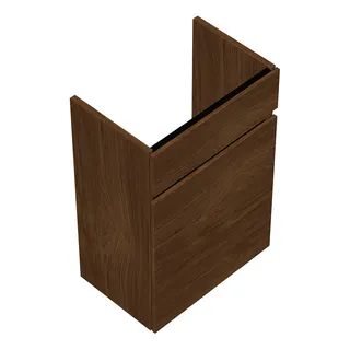 sanibel-Waschtisch-Unterbau FLEX PLUS WYBG041R 410mm breit Tür rechts Eiche Cashmere