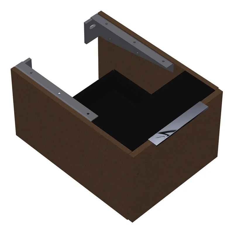 sanibel-Unterschrank 2.0 FLEX WVXX040 zu Konsole 400x300x540mm Basaltgrau