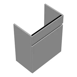 sanibel-Waschtisch-Unterbau FLEX PLUS WYAU050R 500mm breit Tür rechts Weiß Matt