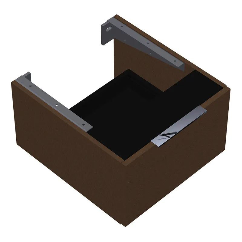 sanibel-Unterschrank 2.0 FLEX WVXX050 zu Konsole 500x300x540mm Basaltgrau