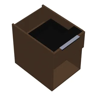 sanibel-Unterschrank 2.0 FLEX WVII040 zu Konsole 400x520x540mm Basaltgrau – Bild 1