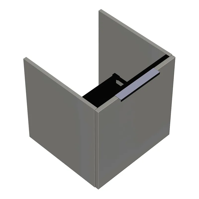 sanibel-Waschtisch-Unterbau 2.0 FLEX WYAC046 460mm breit 1 Auszug Weiß Glänzend