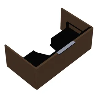 sanibel-Waschtisch-Unterschrank 2.0 FLEX WXBG080 zu Konsole 800x300x440mm Basaltgrau – Bild 1