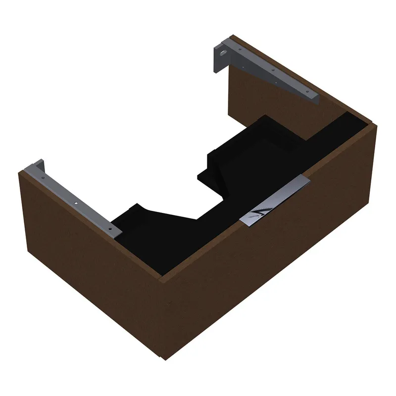 sanibel-Waschtisch-Unterschrank 2.0 FLEX WVXW080 zu Konsole 800x300x540mm Basaltgrau