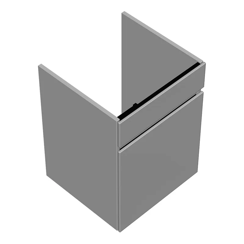sanibel-Waschtisch-Unterbau FLEX PLUS WYAK045 450mm breit 1 Auszug Weiß Matt