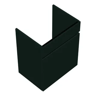 sanibel-Waschtisch-Unterbau FLEX PLUS WYBE050R 500mm breit Tür rechts Salbeigrau Lack