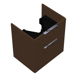 sanibel-Waschtisch-Unterbau 2.0 FLEX WVXY055 550mm breit Schubl/Auszug Basaltgrau