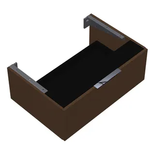 sanibel-Unterschrank 2.0 FLEX WVXX080 zu Konsole 800x300x540mm Basaltgrau