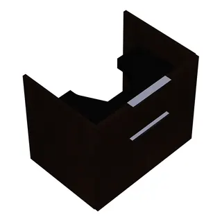 sanibel-Waschtisch-Unterbau 2.0 FLEX WXGT062 620mm breit Schubl/Auszug Eiche Rost – Bild 1
