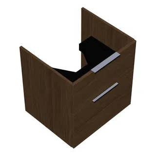 sanibel-Waschtisch-Unterbau 2.0 FLEX WYAI057 570mm breit Schubl/Auszug Eiche Cashmere