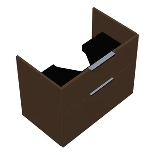 sanibel-Waschtisch-Unterbau 2.0 FLEX WYAD076 760mm breit Schubl/Auszug Basaltgrau