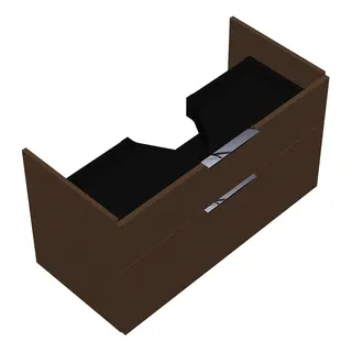 sanibel-Waschtisch-Unterbau 2.0 FLEX WVLD095 950mm breit Schubl/Auszug Basaltgrau
