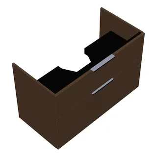 sanibel-Waschtisch-Unterbau 2.0 FLEX WXPV095 920mm breit Schubl/Auszug Basaltgrau