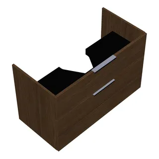 sanibel-Waschtisch-Unterbau 2.0 FLEX WYAG096 960mm breit Schubl/Auszug Eiche Cashmere